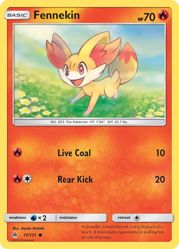 Fennekin (15) [15/131] [Forbidden Light]