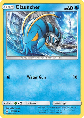 Clauncher [25/131] [Forbidden Light] Reverse Holofoil