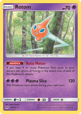 Rotom [40/131] [Forbidden Light] Reverse Holofoil