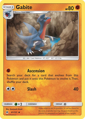 Gabite [61/131] [Forbidden Light] Reverse Holofoil
