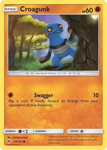Croagunk [63/131] [Forbidden Light]