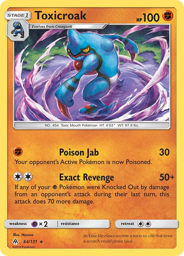 Toxicroak [64/131] [Forbidden Light]