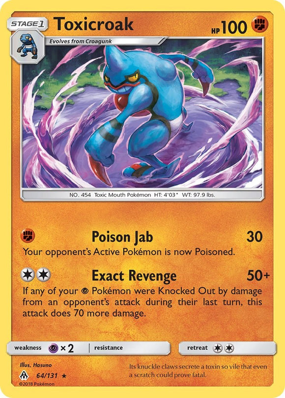 Toxicroak [64/131] [Forbidden Light]