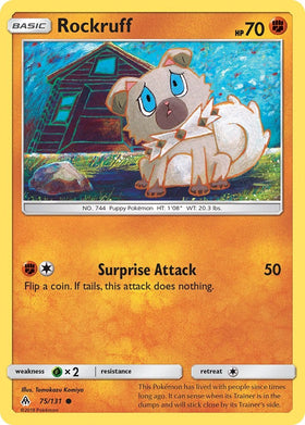 Rockruff [75/131] [Forbidden Light] Reverse Holofoil