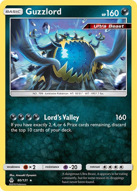 Guzzlord [80/131] [Forbidden Light] Holofoil