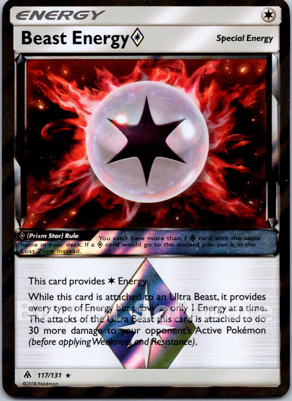 Beast Energy Prism Star [117/131] [Forbidden Light] Holofoil