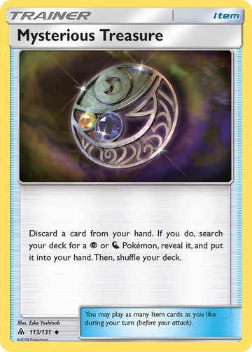 Mysterious Treasure [113/131] [Forbidden Light] Reverse Holofoil