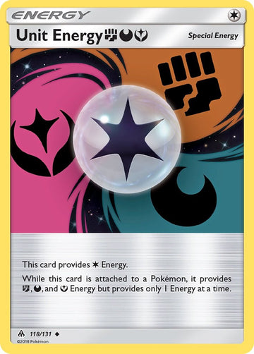 Unit Energy (Fighting/Darkness/Fairy) [118/131] [Forbidden Light] Reverse Holofoil