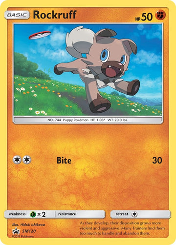 Rockruff [SM120] [Sun & Moon Promos] Holofoil