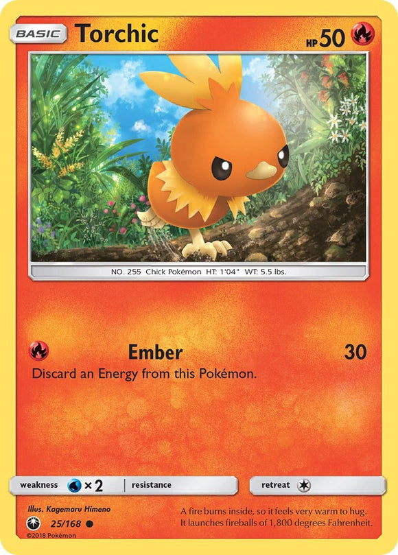 Torchic [25/168] [Celestial Storm] Reverse Holofoil