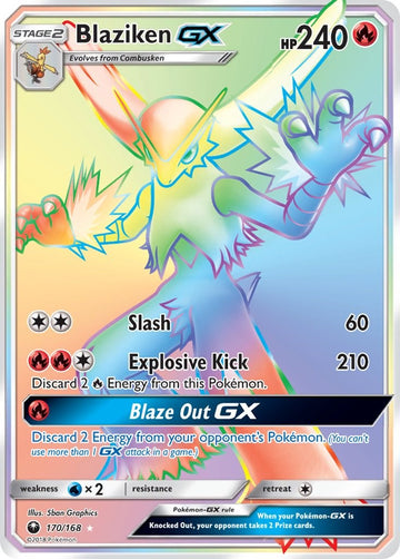 Blaziken GX [170/168] [Celestial Storm] Holofoil