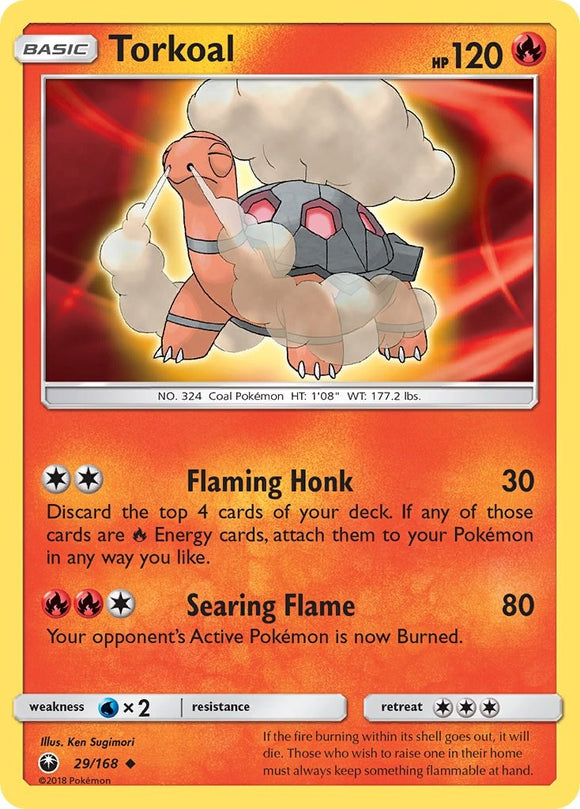 Torkoal [29/168] [Celestial Storm] Reverse Holofoil