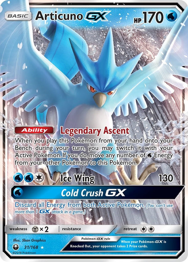 Articuno GX [31/168] [Celestial Storm] Holofoil