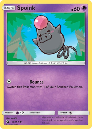Spoink [59/168] [Celestial Storm]