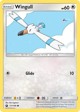 Wingull [111/168] [Celestial Storm] Reverse Holofoil