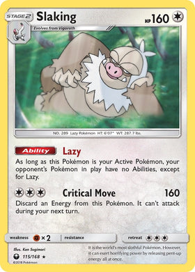 Slaking [115/168] [Celestial Storm] Reverse Holofoil