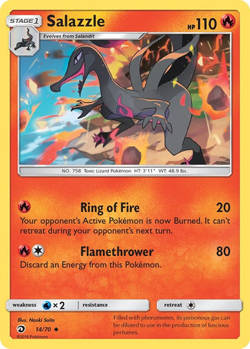 Salazzle [14/70] [Dragon Majesty]