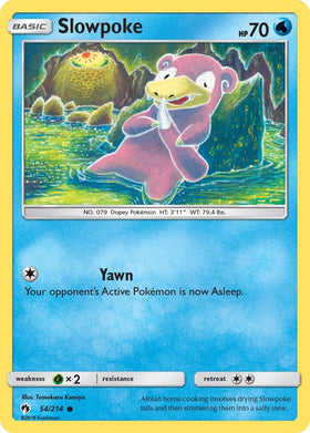 Slowpoke [54/214] [Lost Thunder] Reverse Holofoil