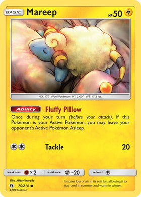 Mareep (75) [75/214] [Lost Thunder] Reverse Holofoil