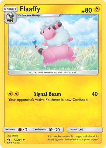 Flaaffy [77/214] [Lost Thunder] Reverse Holofoil