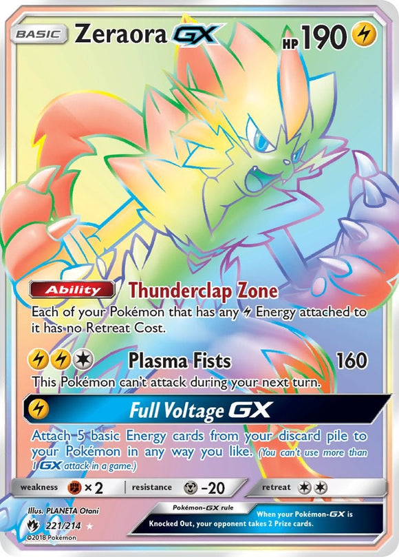 Zeraora GX [221/214] [Lost Thunder] Holofoil