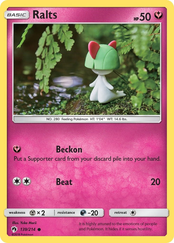 Ralts [139/214] [Lost Thunder] Reverse Holofoil