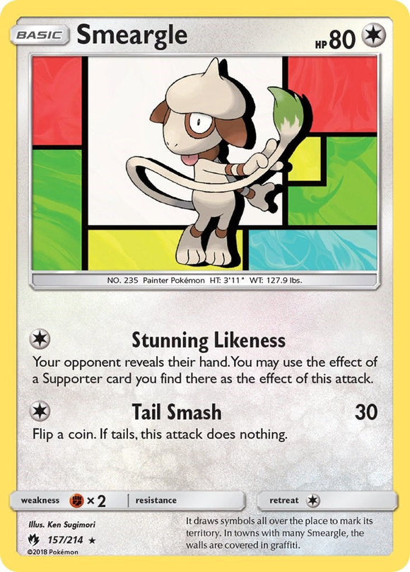 Smeargle [157/214] [Lost Thunder]