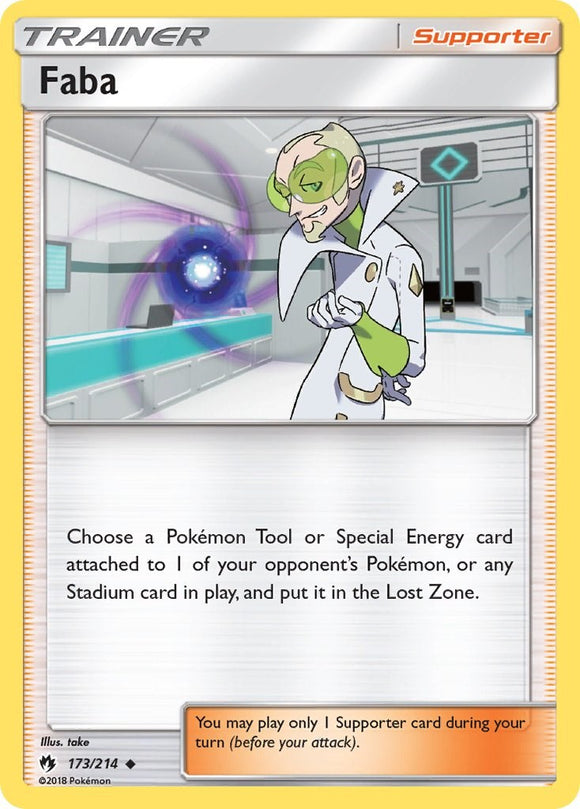 Faba [173/214] [Lost Thunder] Reverse Holofoil