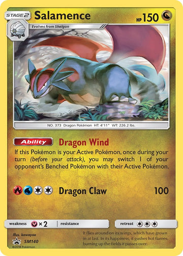 Salamence [SM140] [Sun & Moon Promos] Holofoil