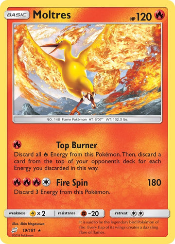 Moltres [19/181] [Team Up] Reverse Holofoil