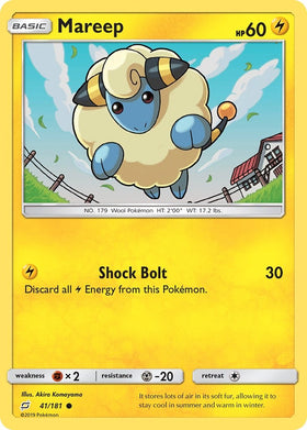 Mareep [41/181] [Team Up] Reverse Holofoil