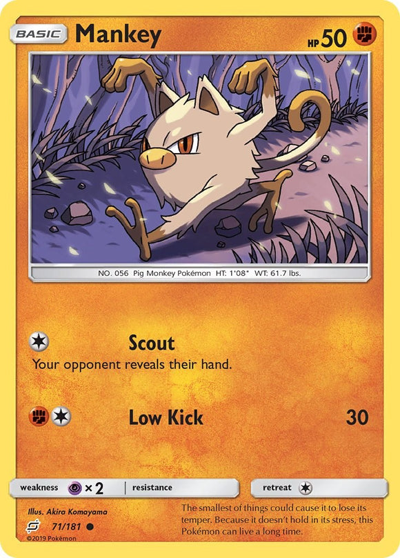 Mankey [71/181] [Team Up]