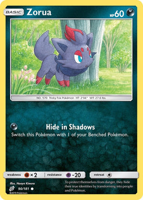 Zorua [90/181] [Team Up] Reverse Holofoil