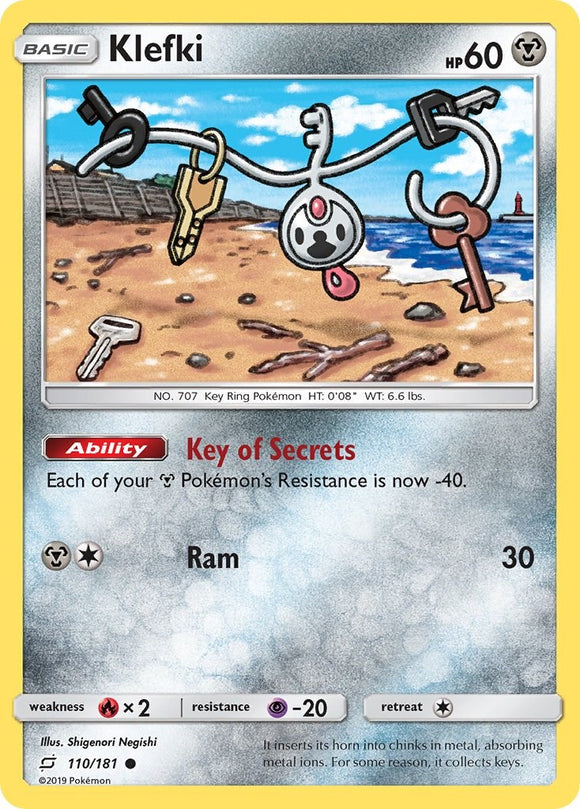 Klefki [110/181] [Team Up] Reverse Holofoil