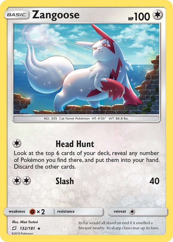 Zangoose [132/181] [Team Up] Reverse Holofoil