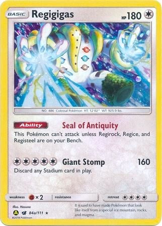 Regigigas [084a/111] [Alternate Art Promos] Holofoil