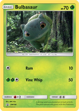 Bulbasaur (In-Store Event Promo) [SM198] [Sun & Moon Promos] Holofoil