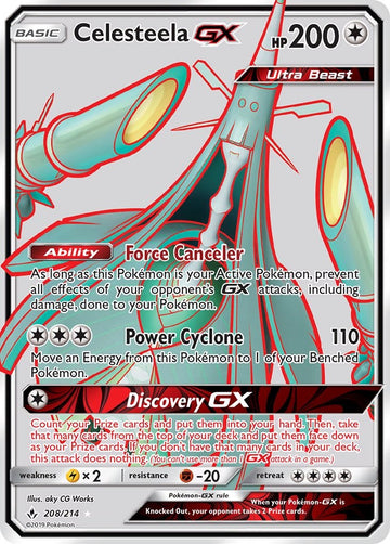 Celesteela GX [208/214] [Unbroken Bonds] Holofoil