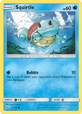 Squirtle (Premium Collection Promo) [33/214] [Unbroken Bonds] Holofoil