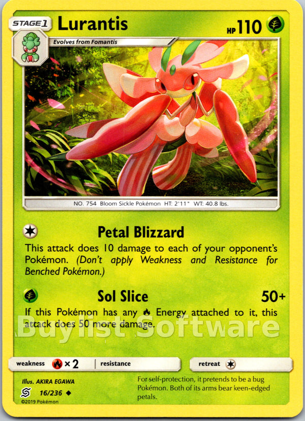 Lurantis [16/236] [Unified Minds] Reverse Holofoil