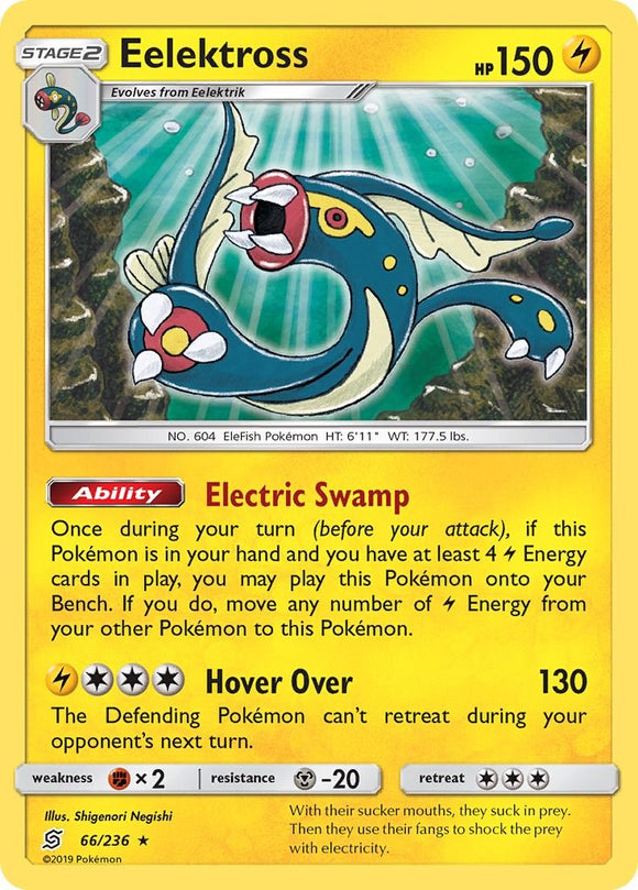 Eelektross [66/236] [Unified Minds] Reverse Holofoil
