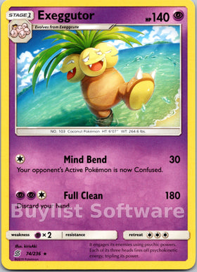 Exeggutor [74/236] [Unified Minds]