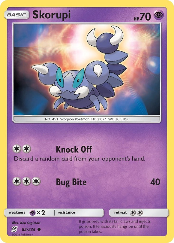 Skorupi [82/236] [Unified Minds] Reverse Holofoil