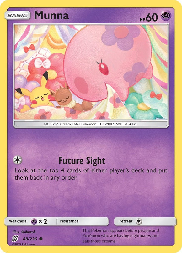 Munna [88/236] [Unified Minds] Reverse Holofoil