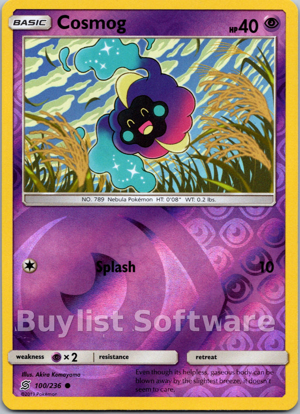 Cosmog [100/236] [Unified Minds] Reverse Holofoil