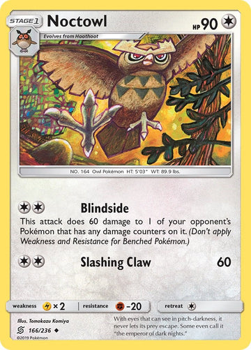 Noctowl [166/236] [Unified Minds] Reverse Holofoil