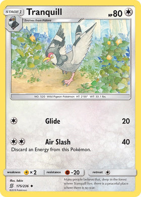 Tranquill [175/236] [Unified Minds] Reverse Holofoil