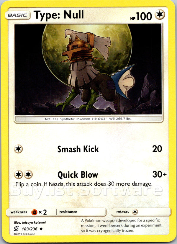 Type: Null [183/236] [Unified Minds] Reverse Holofoil