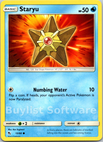 Staryu [13/68] [Hidden Fates]