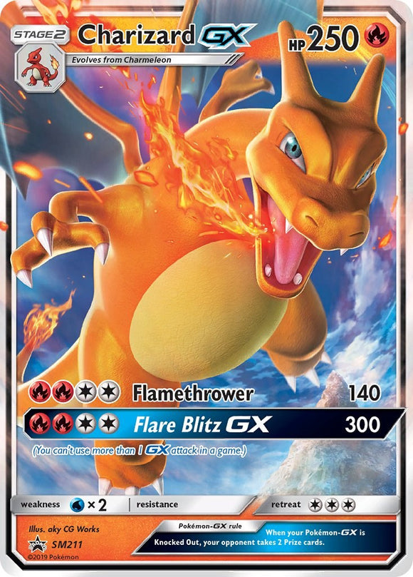 Charizard GX [SM211] [Sun & Moon Promos] Holofoil